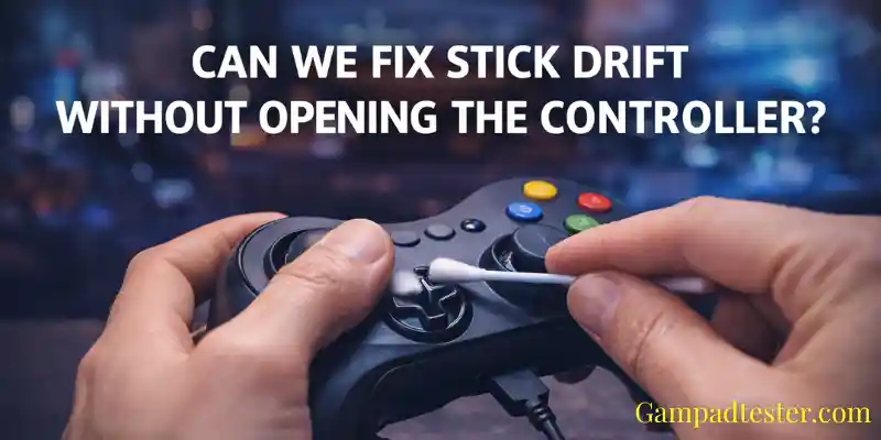 Can we fix stick drift without opening the controller